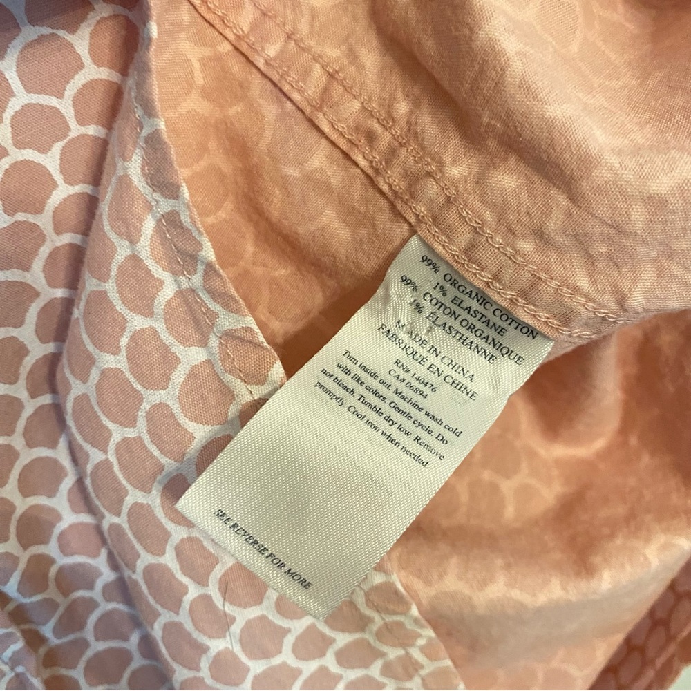 Faherty Light Pink Patterned Button Down Shirt - image 7